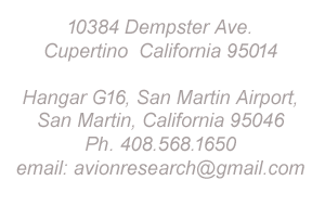Avion Contact Info